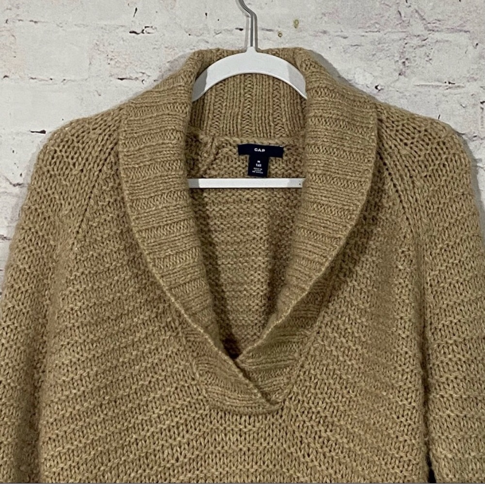 GAP Wool/Alpaca Blend Sweater Size Medium Tall